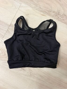Girls' Black Dance So Danca Top